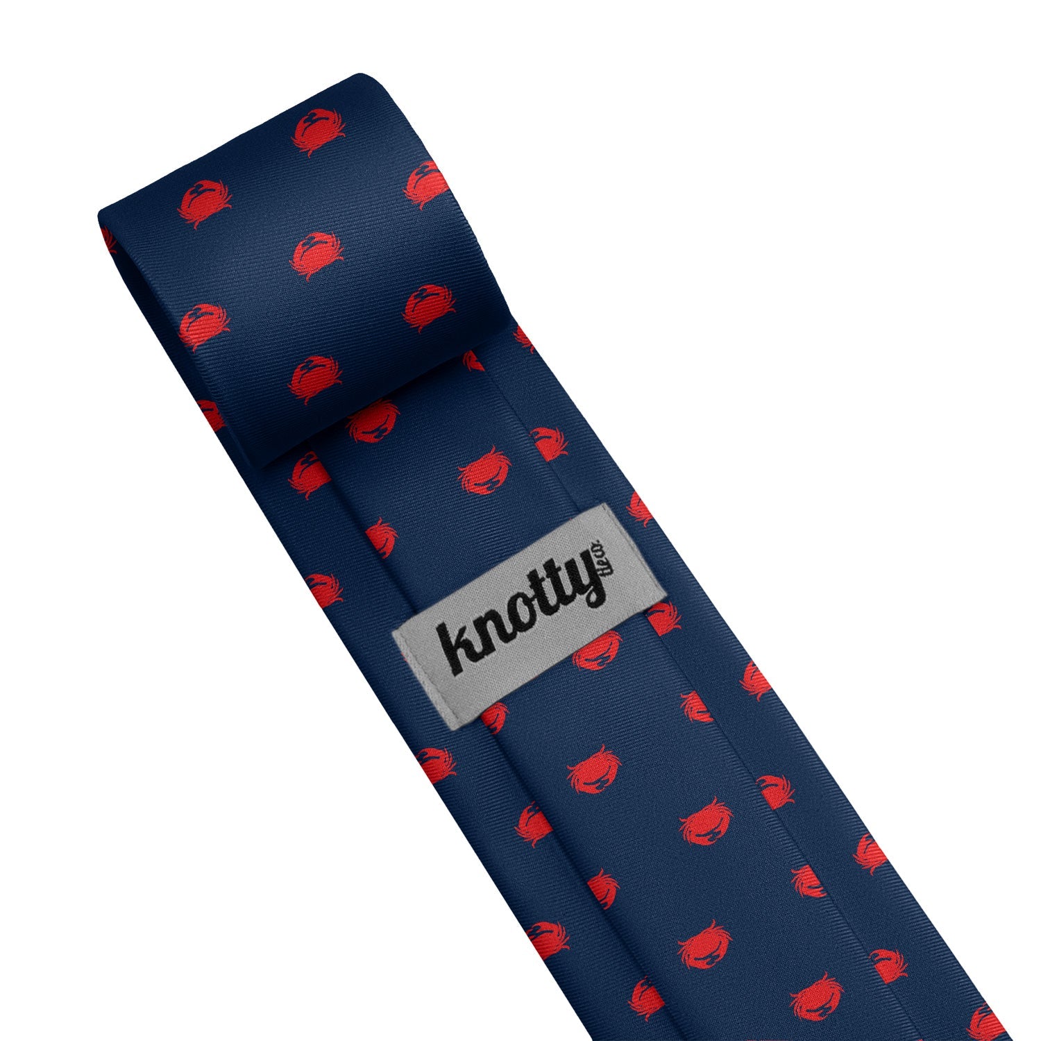 Crabby Necktie - Tag - Knotty Tie Co.
