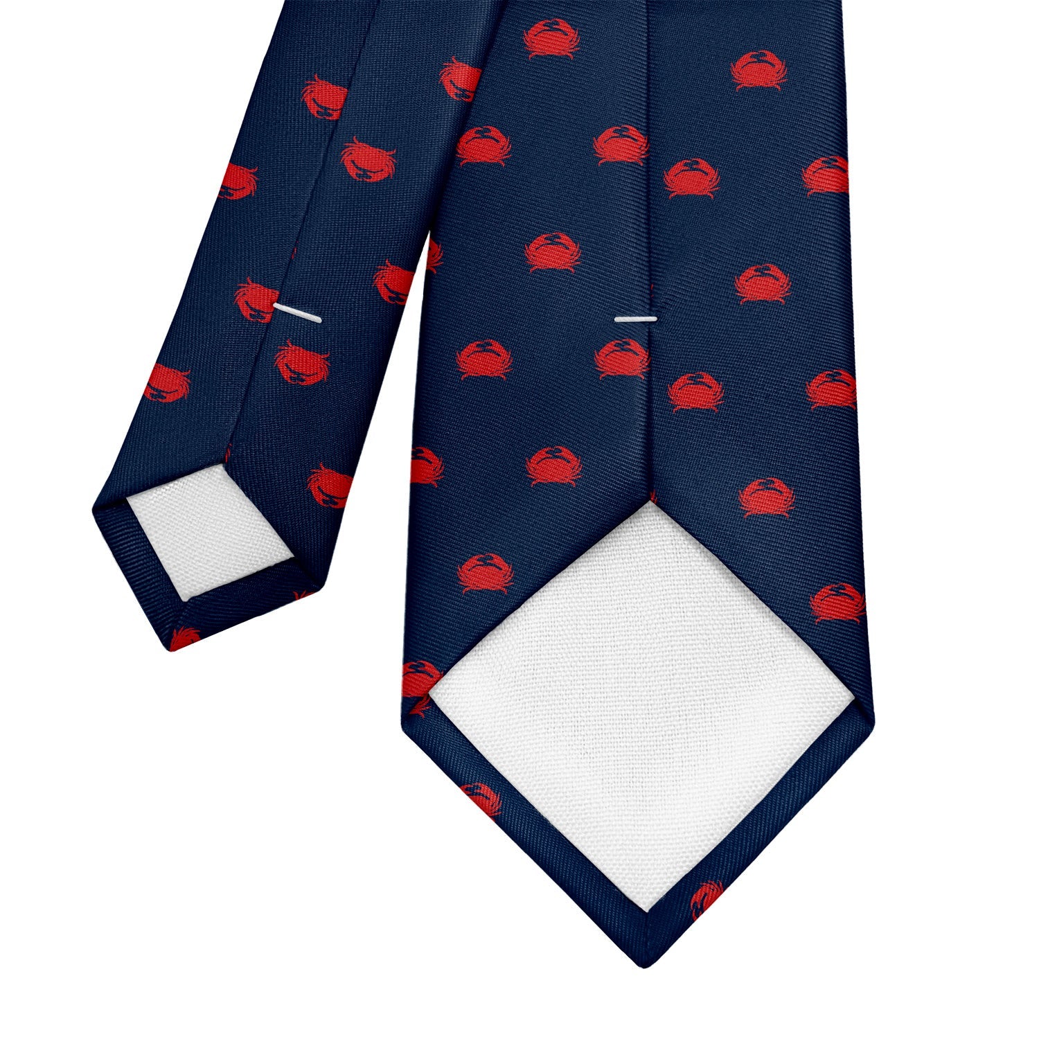 Crabby Necktie - Tipping - Knotty Tie Co.