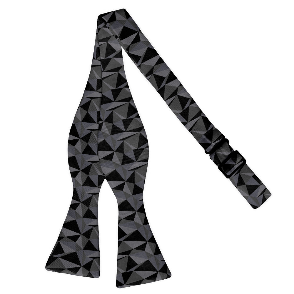 Crag Geometric Bow Tie - Self Tie Flat - Knotty Tie Co.