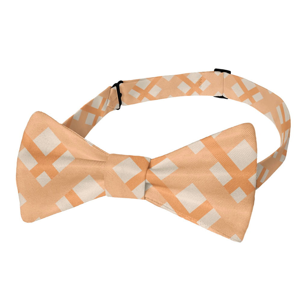 Crawford Plaid Bow Tie - Adult Pre-Tied 12-22" -  - Knotty Tie Co.