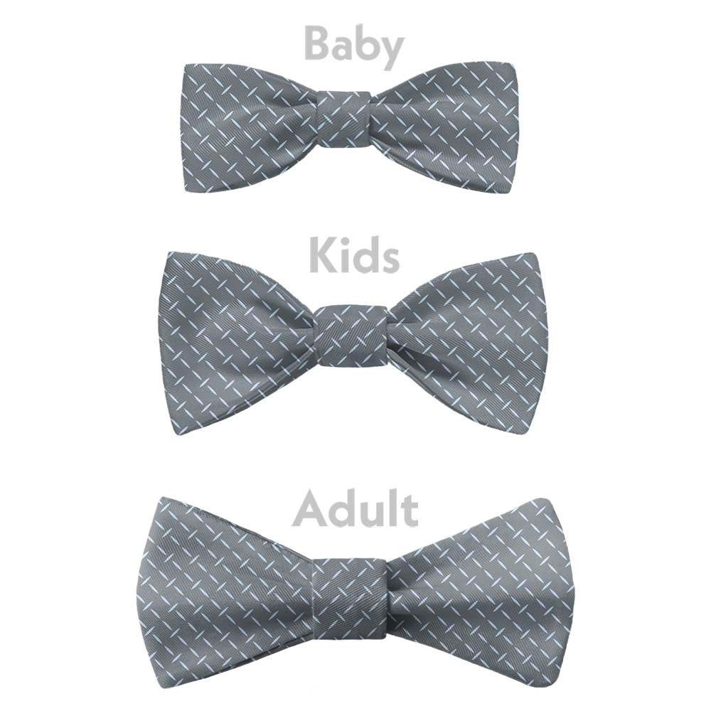 Crisscross Geometric Bow Tie - Bow Sizes - Knotty Tie Co.