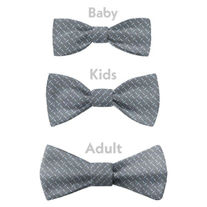 Crisscross Geometric Bow Tie - Bow Sizes - Knotty Tie Co.