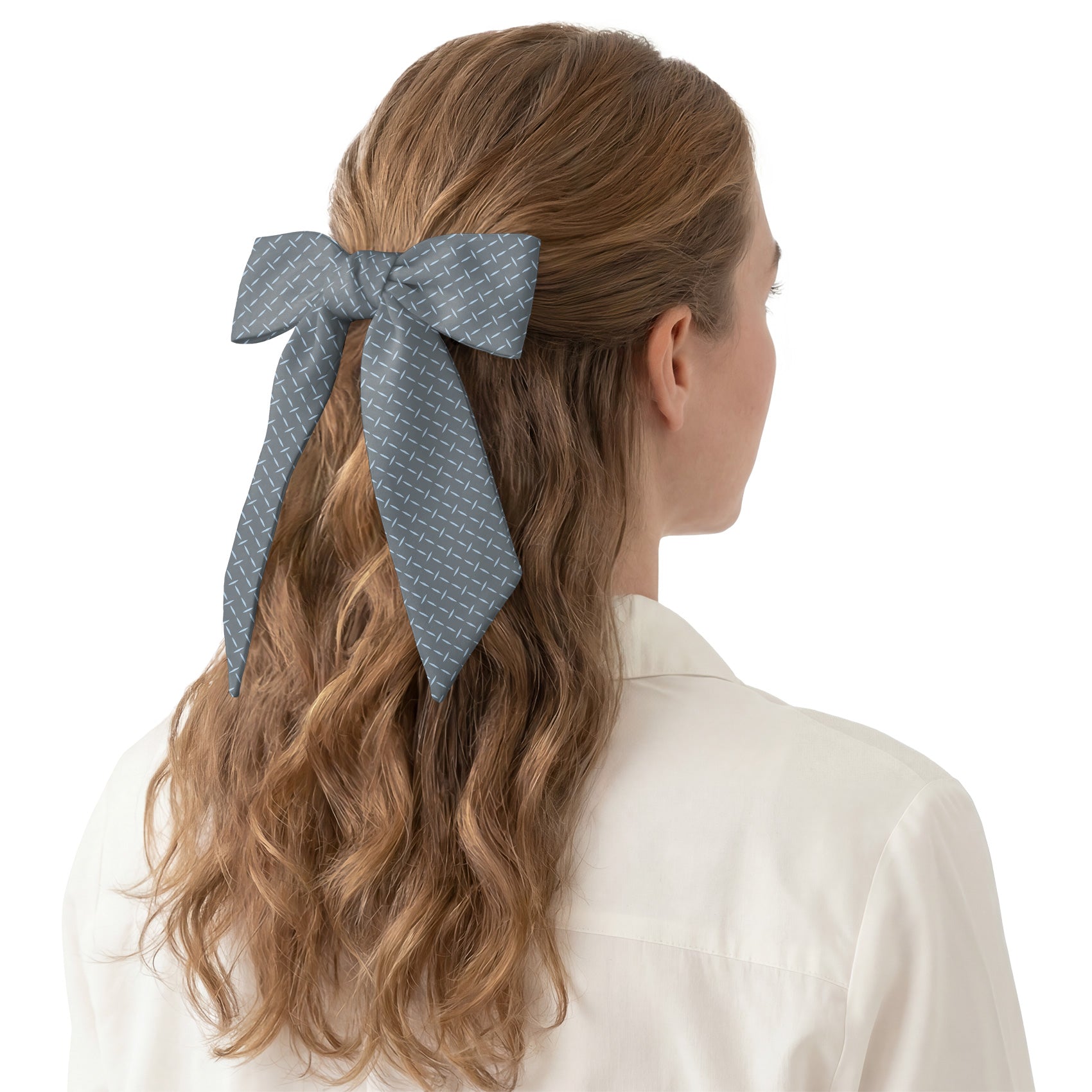 Crisscross Geometric Hair Scarf - Hair Scarf - Knotty Tie Co.