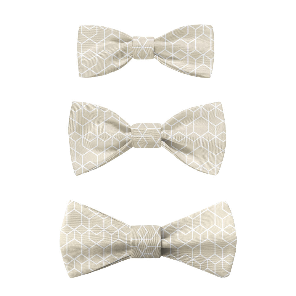 Crystalline Geometric Bow Tie -  -  - Knotty Tie Co.