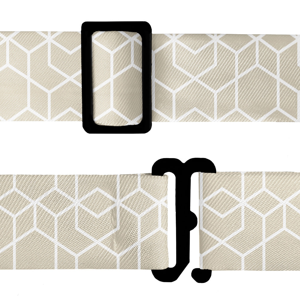 Crystalline Geometric Bow Tie - Bow Tie Hardware - Knotty Tie Co.