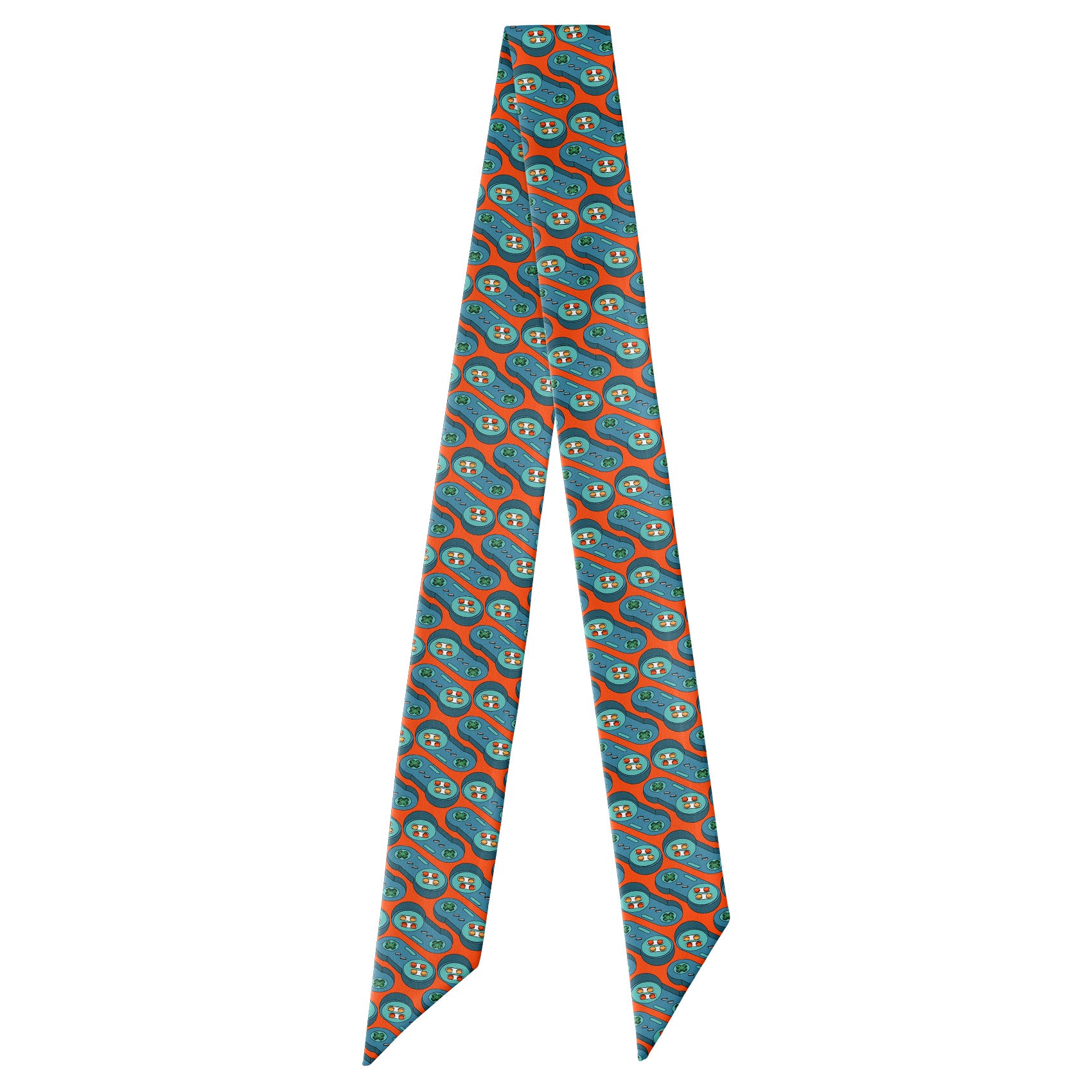 Ctrl Hair Scarf - Full View of Hair Scarf - Knotty Tie Co.