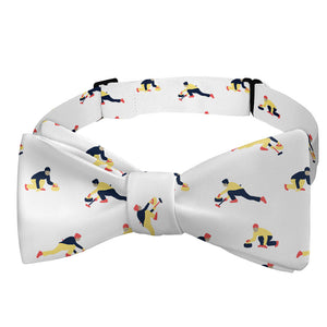 Curling Classic Bow Tie - Self Tie Bow Tie - Knotty Tie Co.
