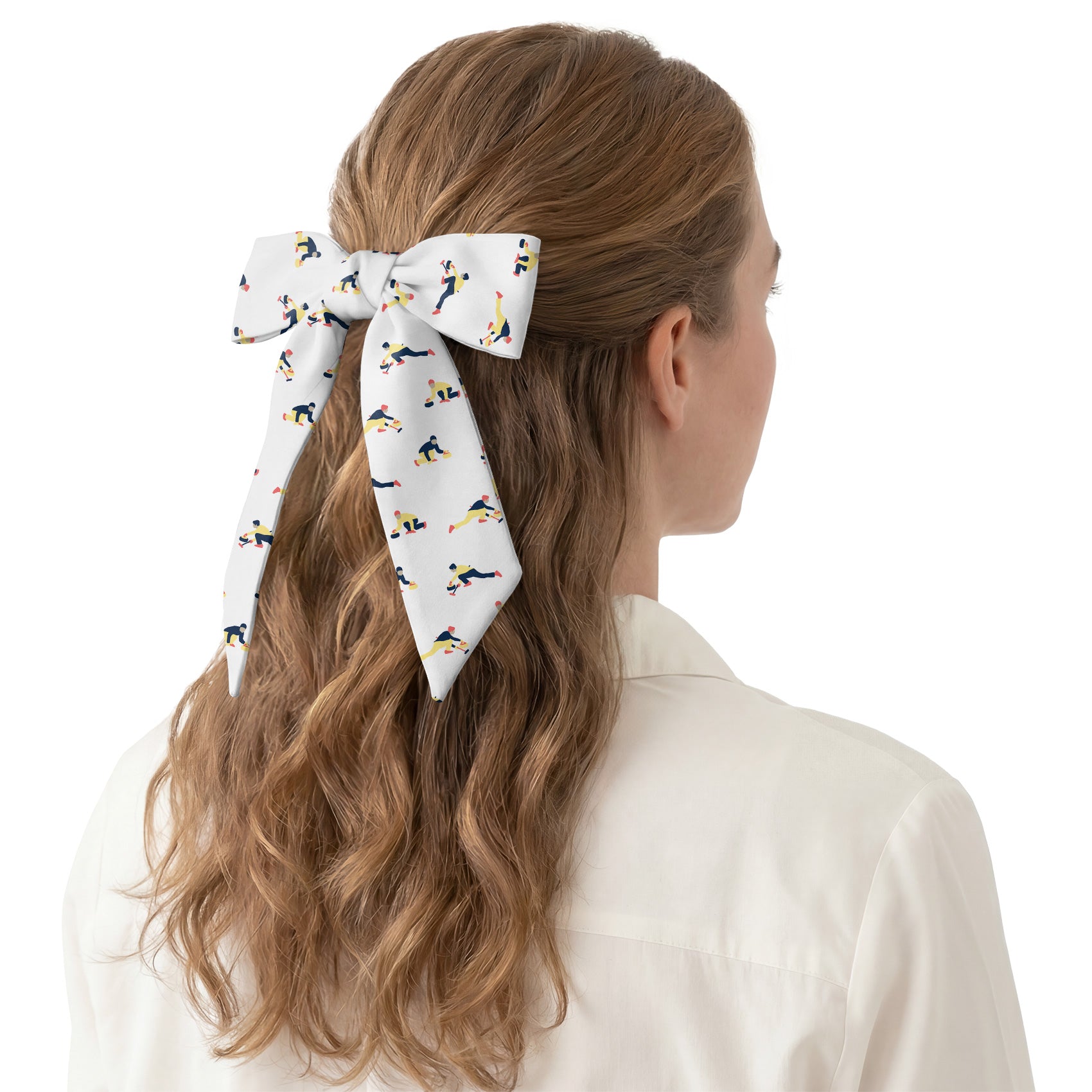 Curling Classic Hair Scarf - Hair Scarf - Knotty Tie Co.