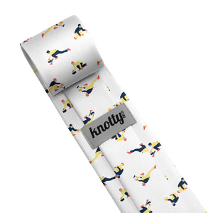 Curling Classic Necktie - Tag - Knotty Tie Co.