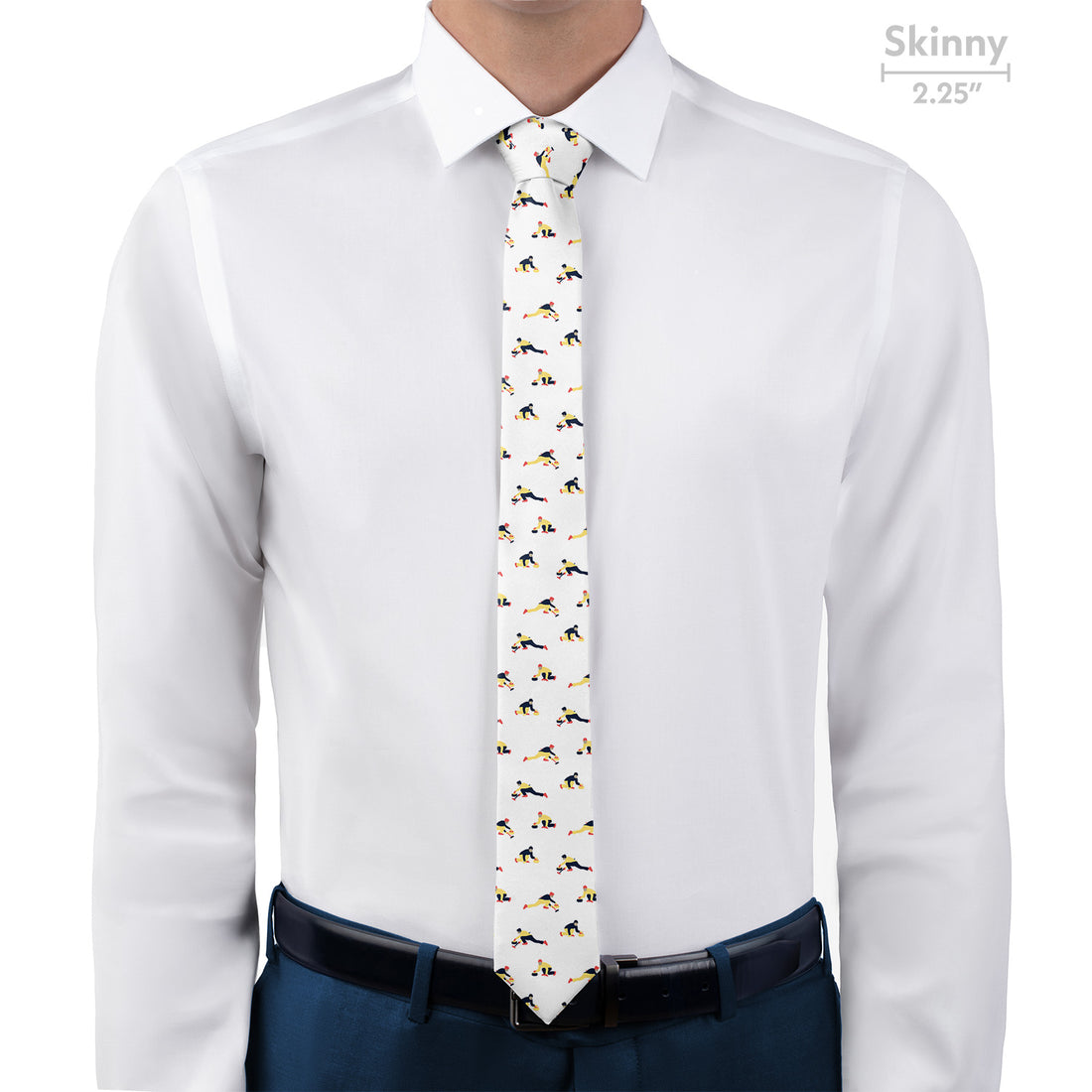 Curling Classic Necktie - Skinny - Knotty Tie Co.