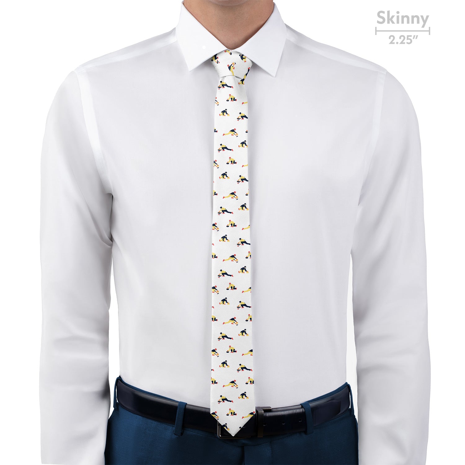 Curling Classic Necktie - Skinny - Knotty Tie Co.