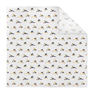 Curling Classic Pocket Square - Printed - Knotty Tie Co.