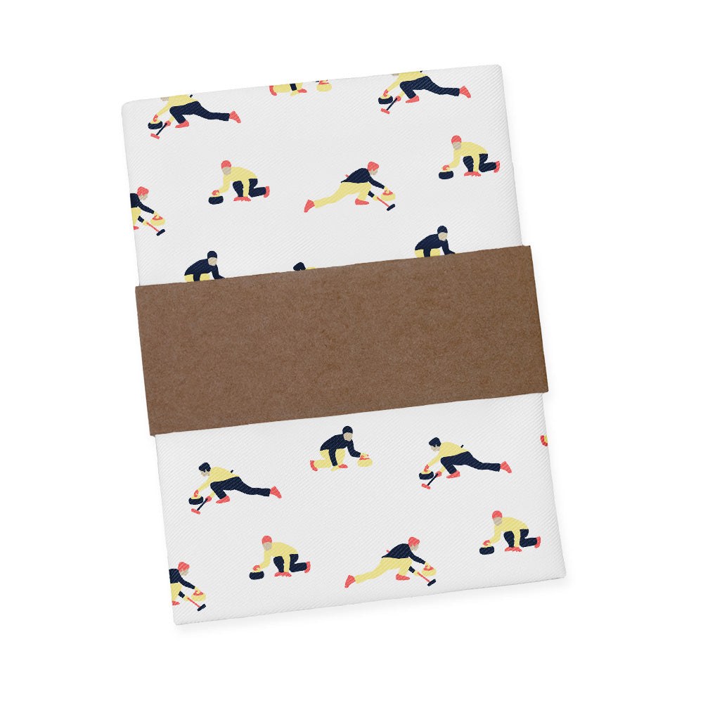 Curling Classic Pocket Square - Packaging - Knotty Tie Co.