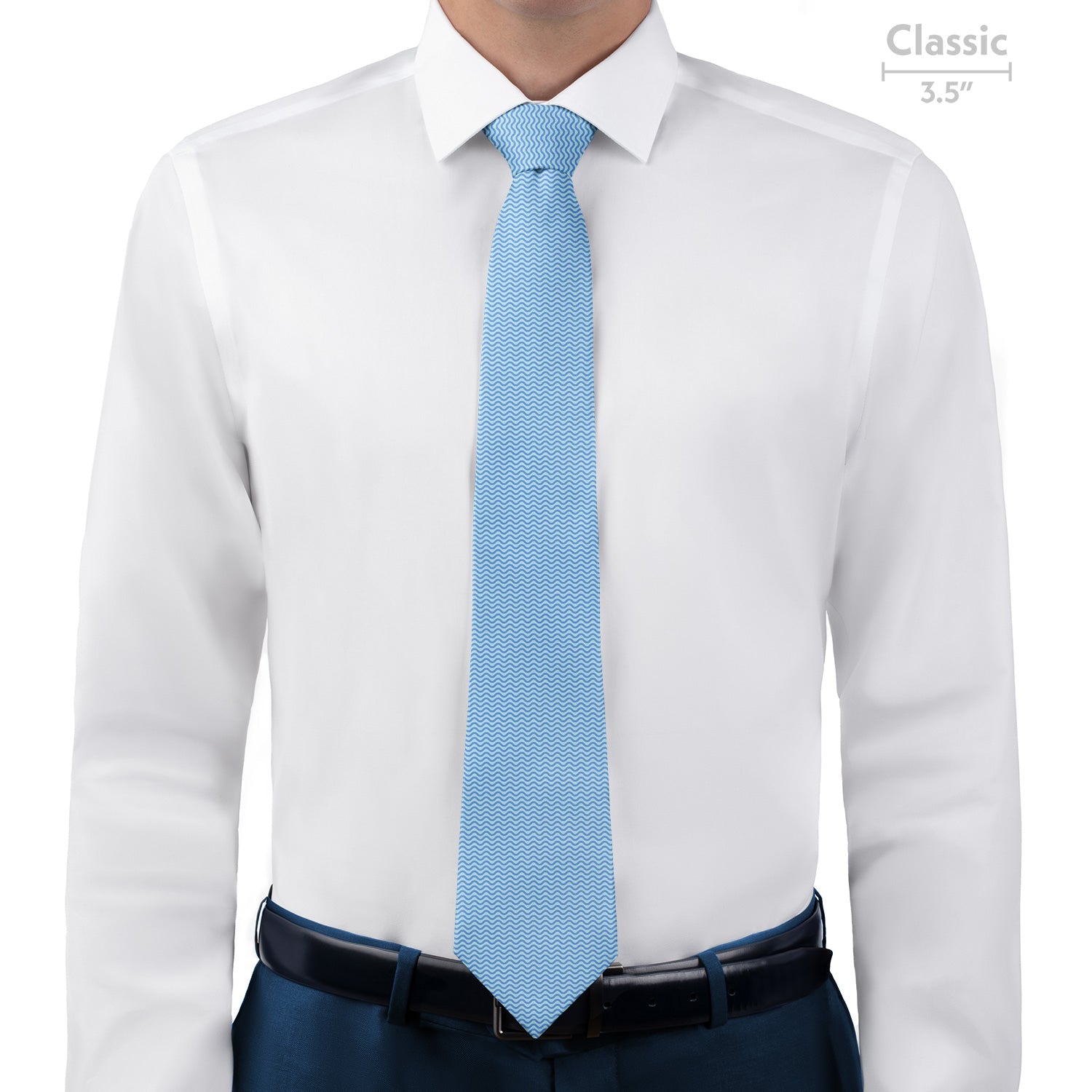 Current Geometric Necktie - Classic - Knotty Tie Co.