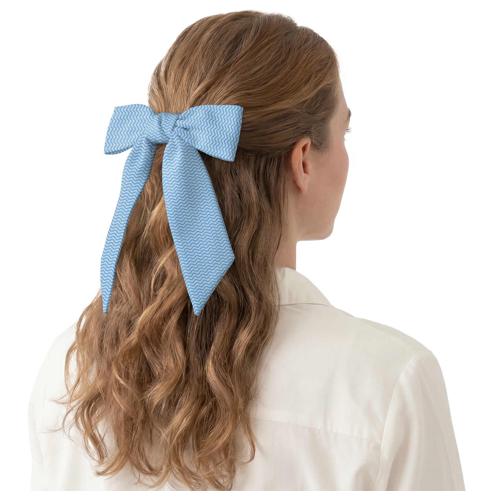 Current Geometric Hair Scarf - Hair Scarf - Knotty Tie Co.