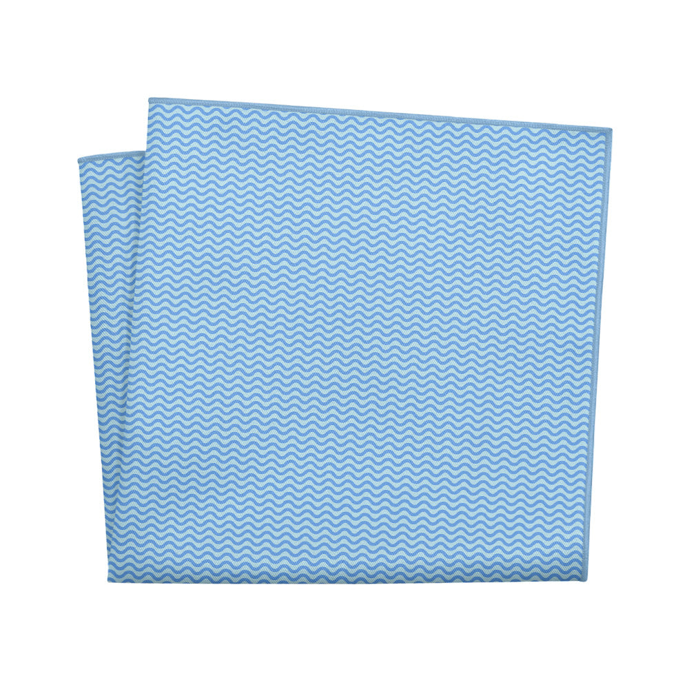 Current Geometric Pocket Square - 12" Square - Knotty Tie Co.