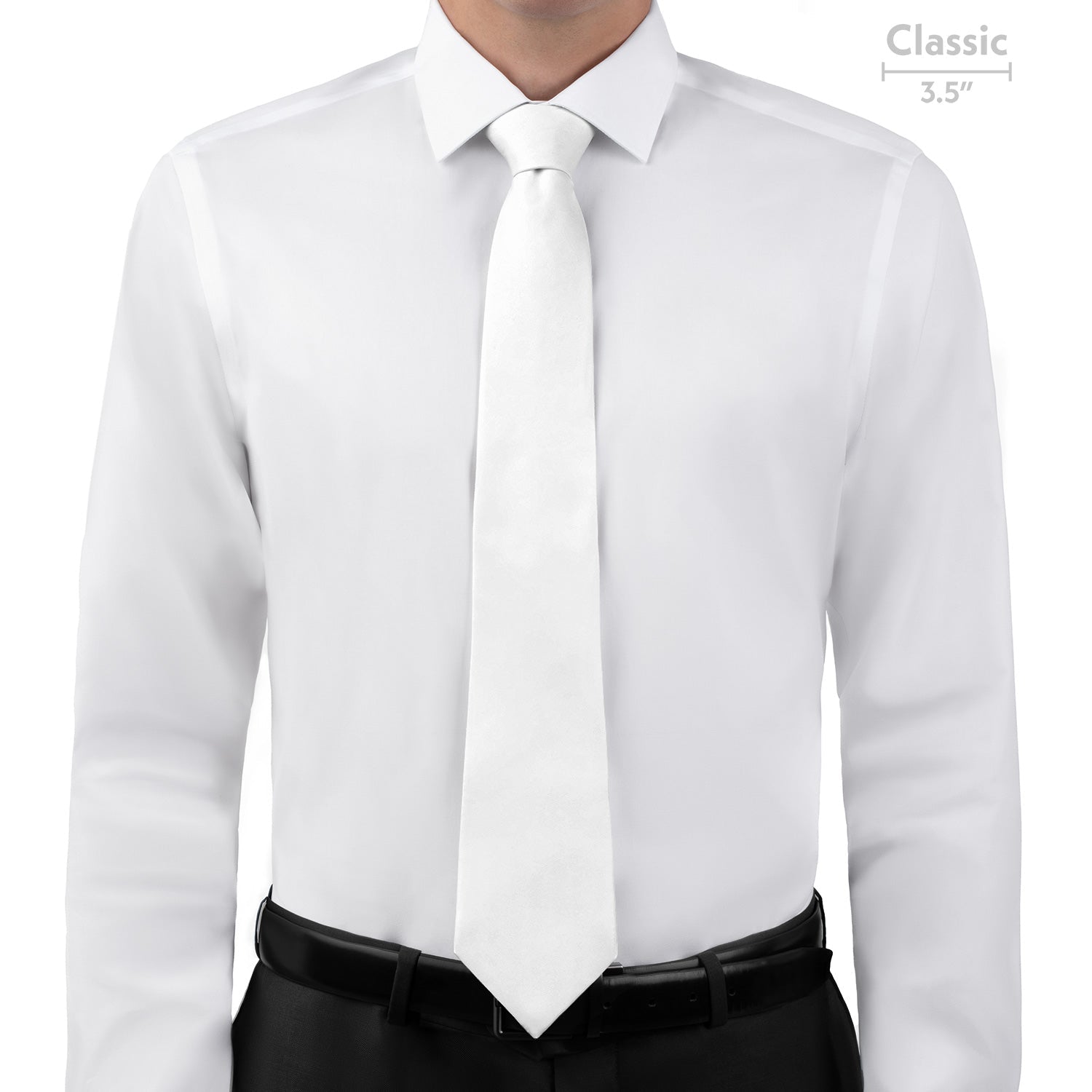 Customizable Solid Necktie - Classic - Knotty Tie Co.