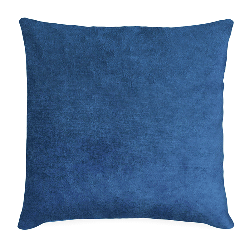 Customizable Solid Velvet Square Pillow - 16" x 16" -  - Knotty Tie Co.