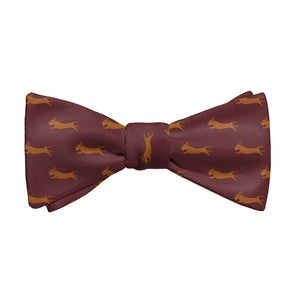 Dachshund Bow Tie - Adult Standard Self-Tie 14-18" -  - Knotty Tie Co.