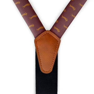 Dachshund Suspenders -  -  - Knotty Tie Co.