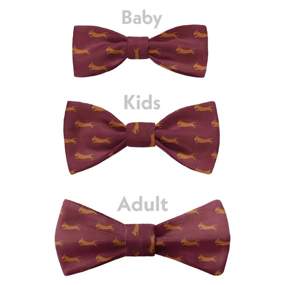 Dachshund Bow Tie - Bow Sizes - Knotty Tie Co.