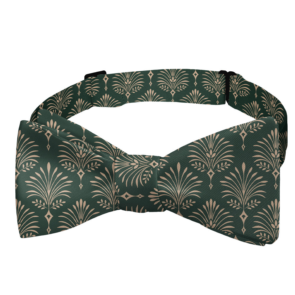 Damask Fan Bow Tie - Self Tie Bow Tie - Knotty Tie Co.