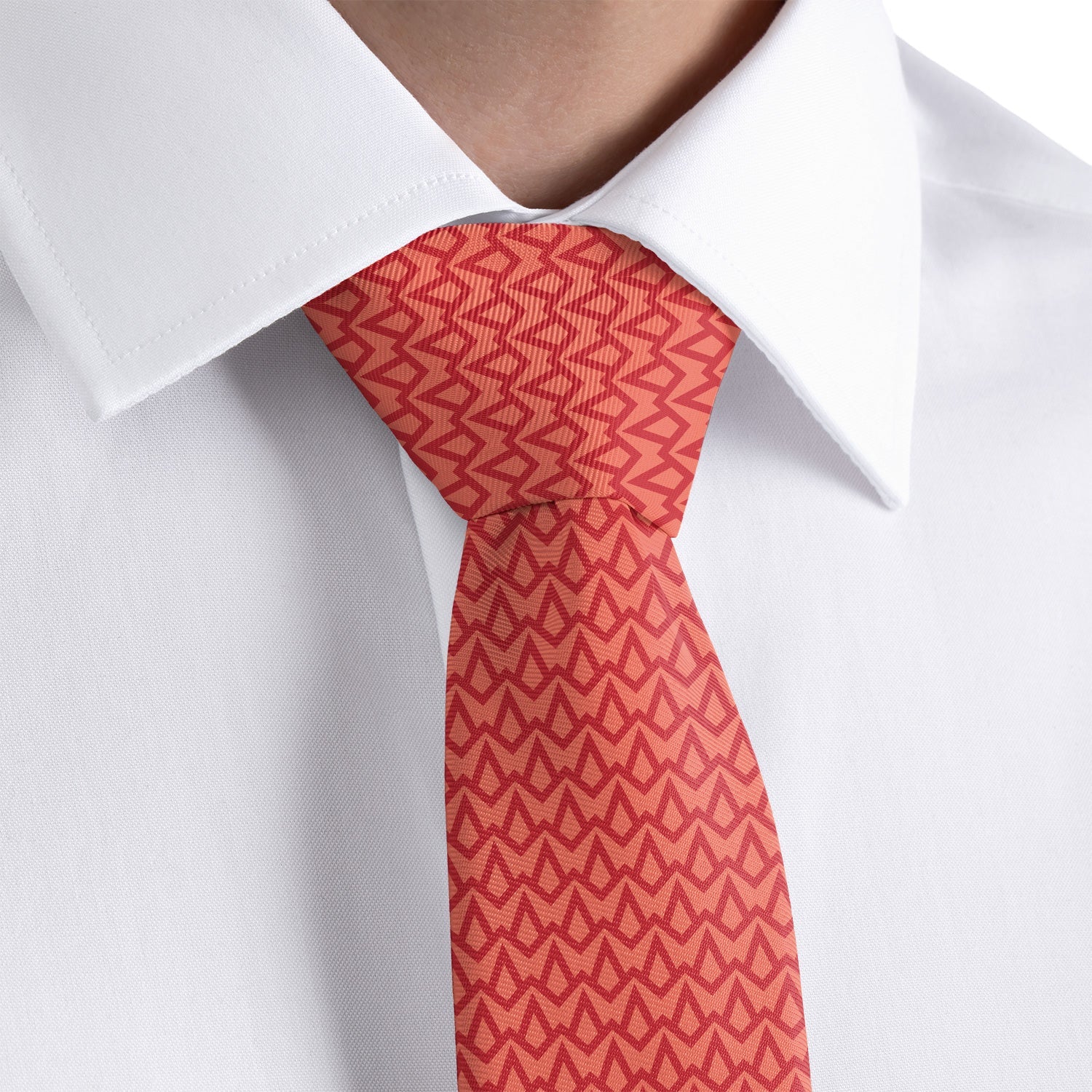Dante Geometric Necktie - Dress Shirt - Knotty Tie Co.