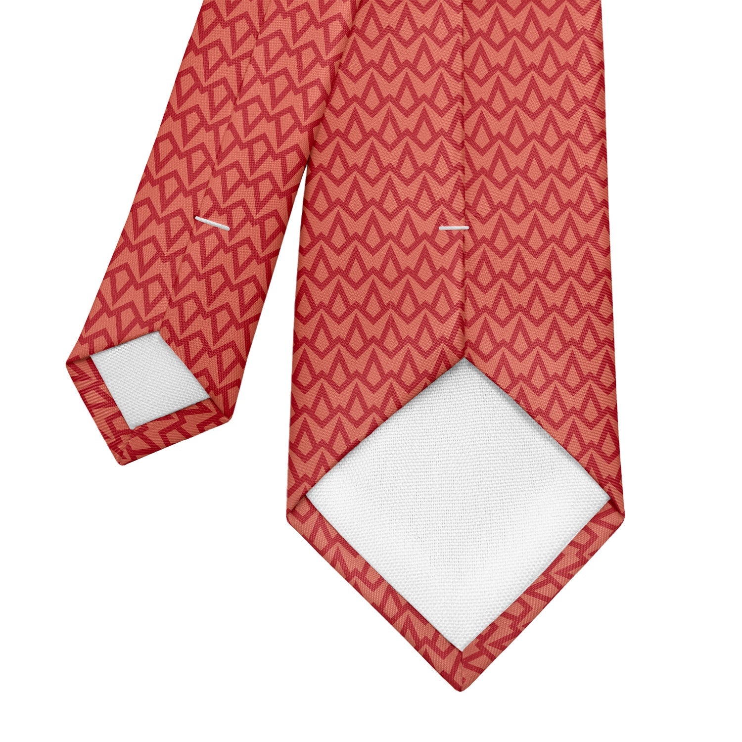 Dante Geometric Necktie - Tipping - Knotty Tie Co.