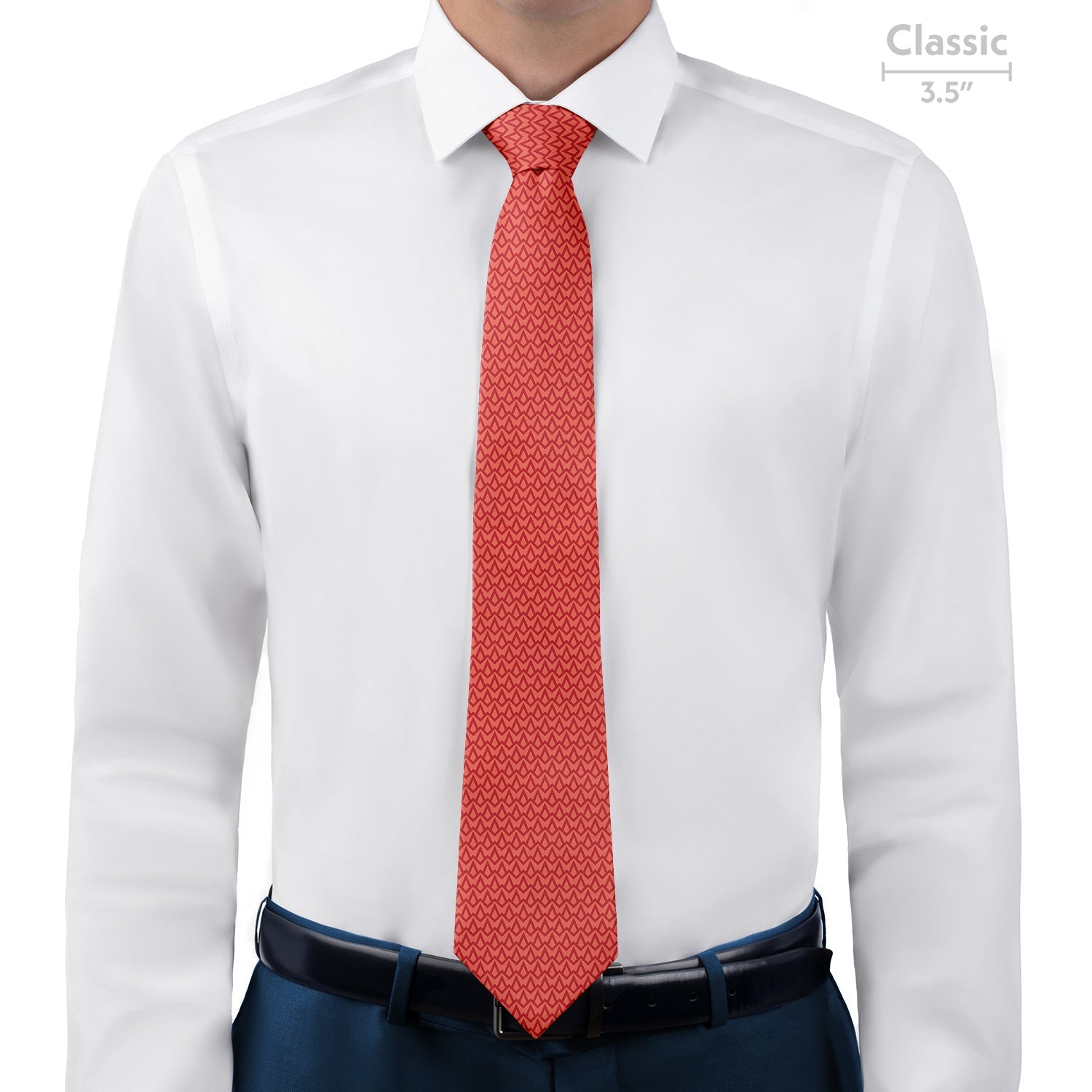 Dante Geometric Necktie - Classic - Knotty Tie Co.