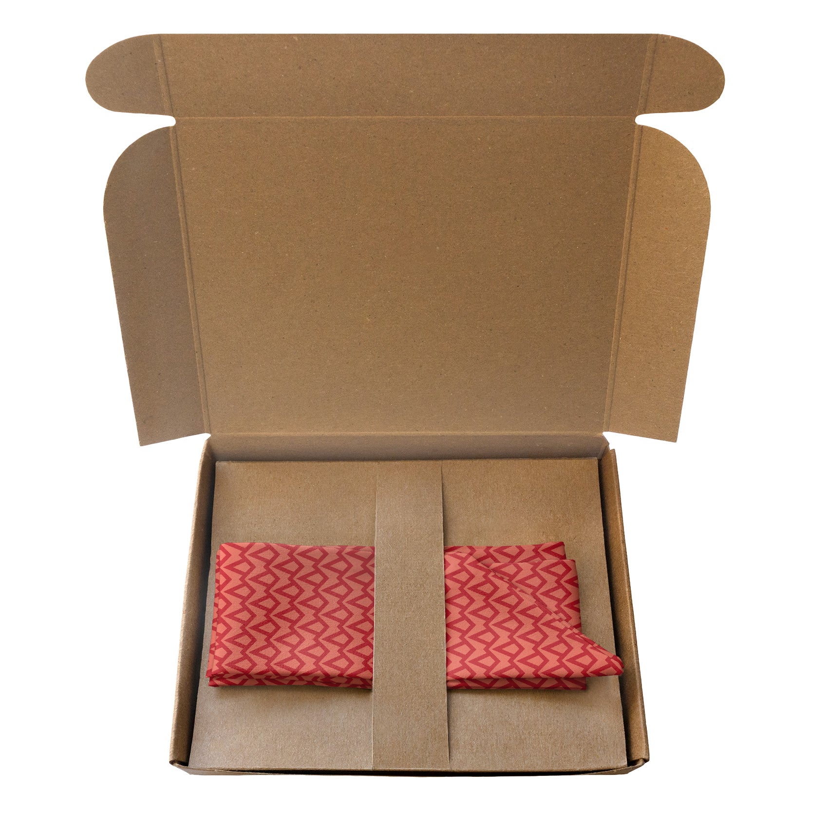 Dante Geometric Hair Scarf - Packaging - Knotty Tie Co.