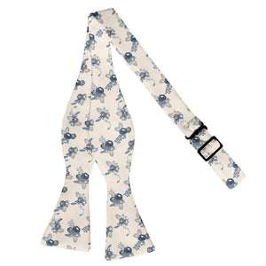 Dayton Floral Bow Tie - Adult Extra-Long Self-Tie 18-21" -  - Knotty Tie Co.
