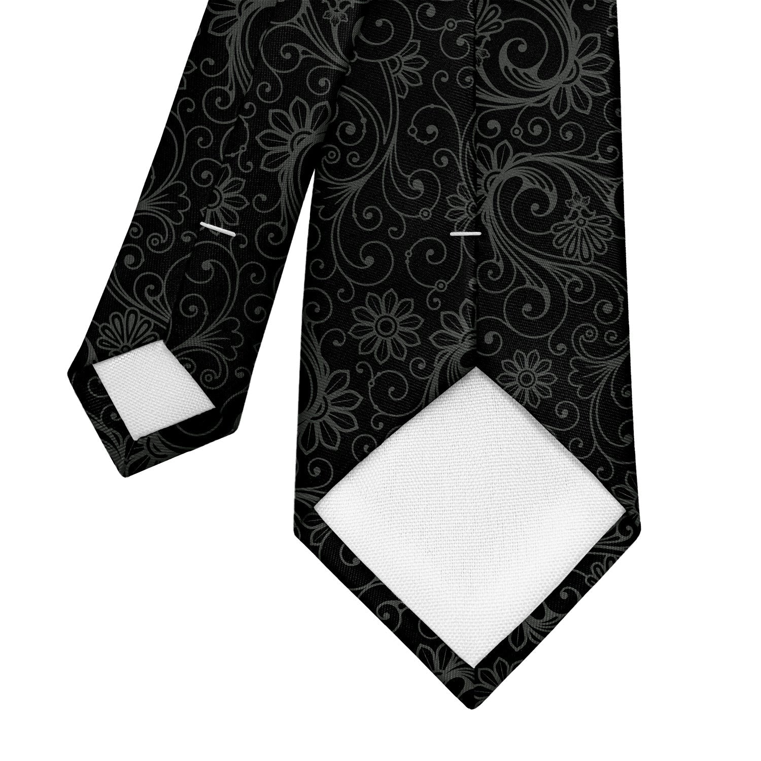 Decadence Paisley Necktie - Tipping - Knotty Tie Co.