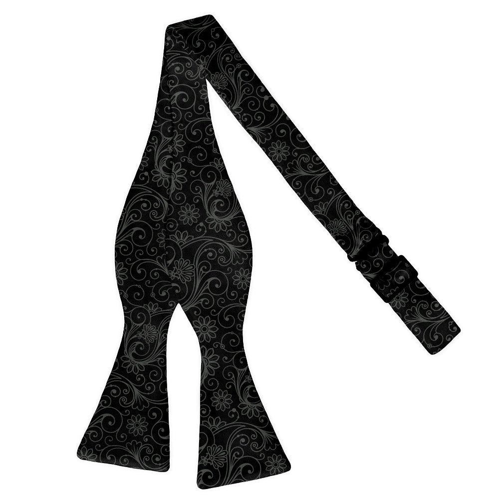 Decadence Paisley Bow Tie - Self Tie Flat - Knotty Tie Co.