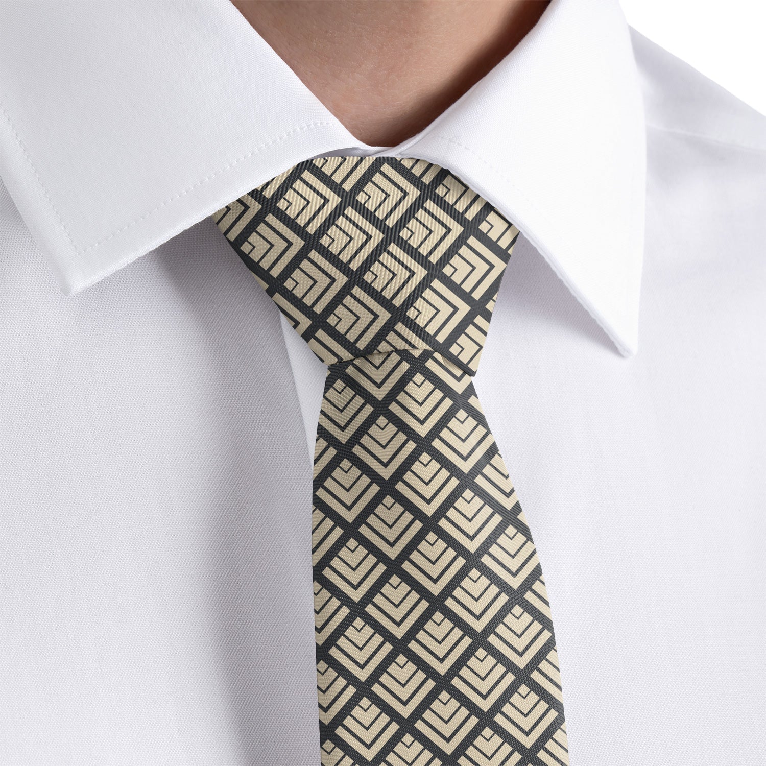Deco Mites Necktie - Dress Shirt - Knotty Tie Co.