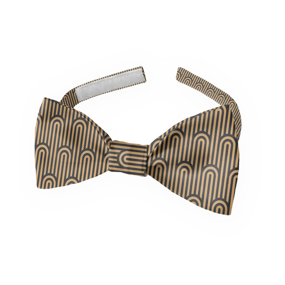 Deco Curves Bow Tie - Kids Bow TIe - Knotty Tie Co.