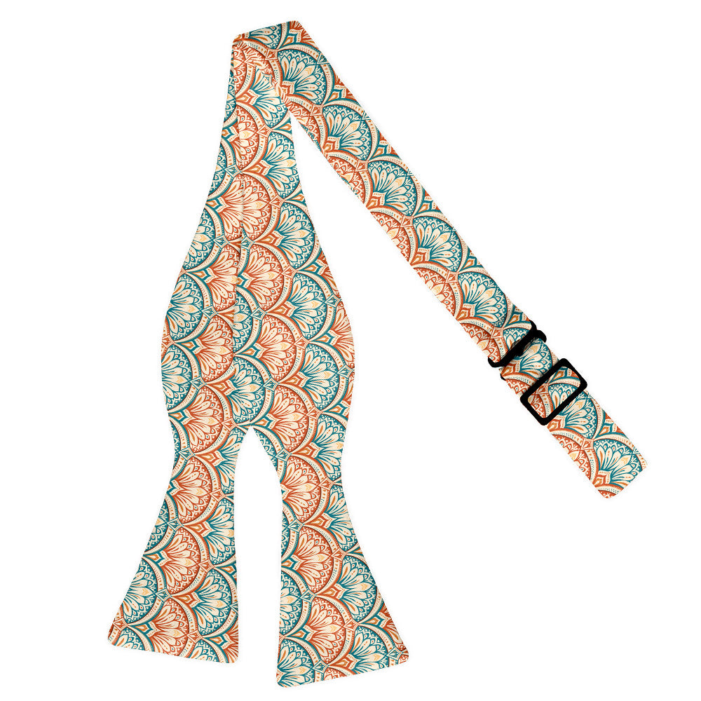 Deco Fan Bloom Bow Tie - Self Tie Flat - Knotty Tie Co.