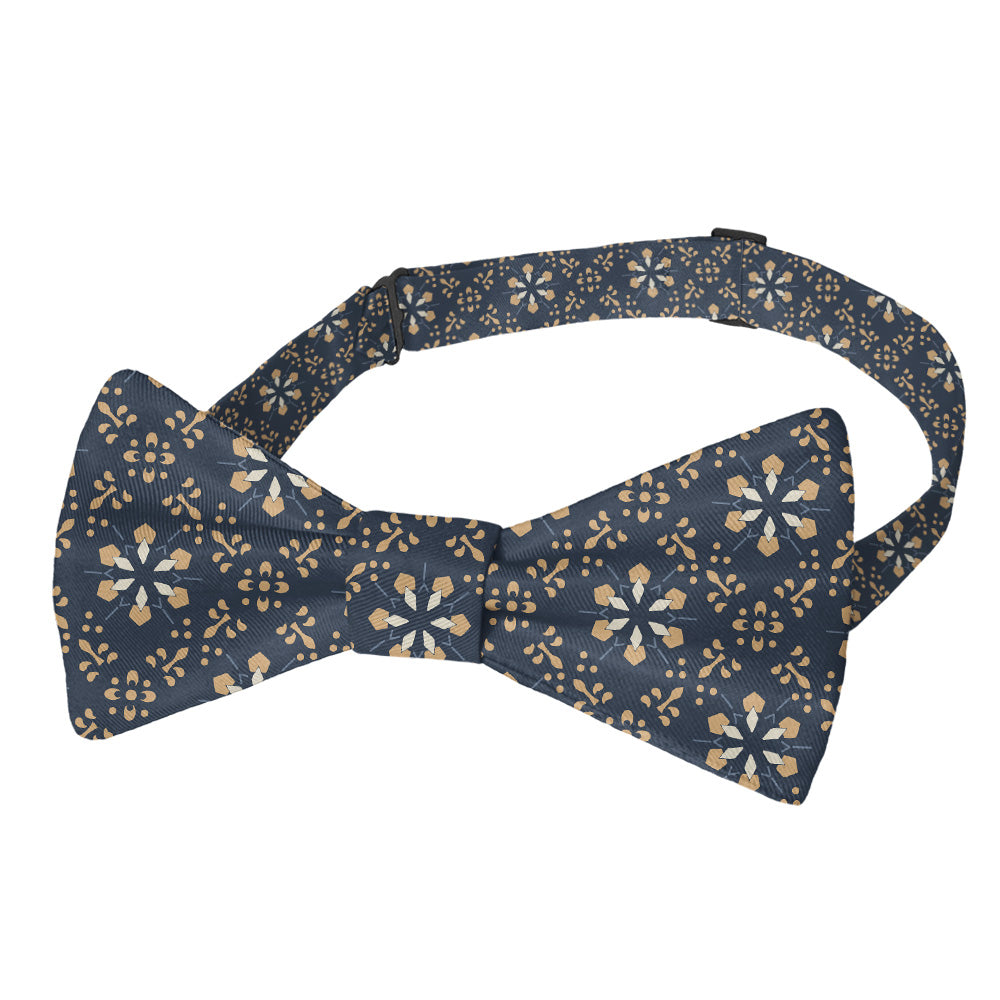 Deco Floral Bow Tie - Pre-Tied Bow Tie - Knotty Tie Co.