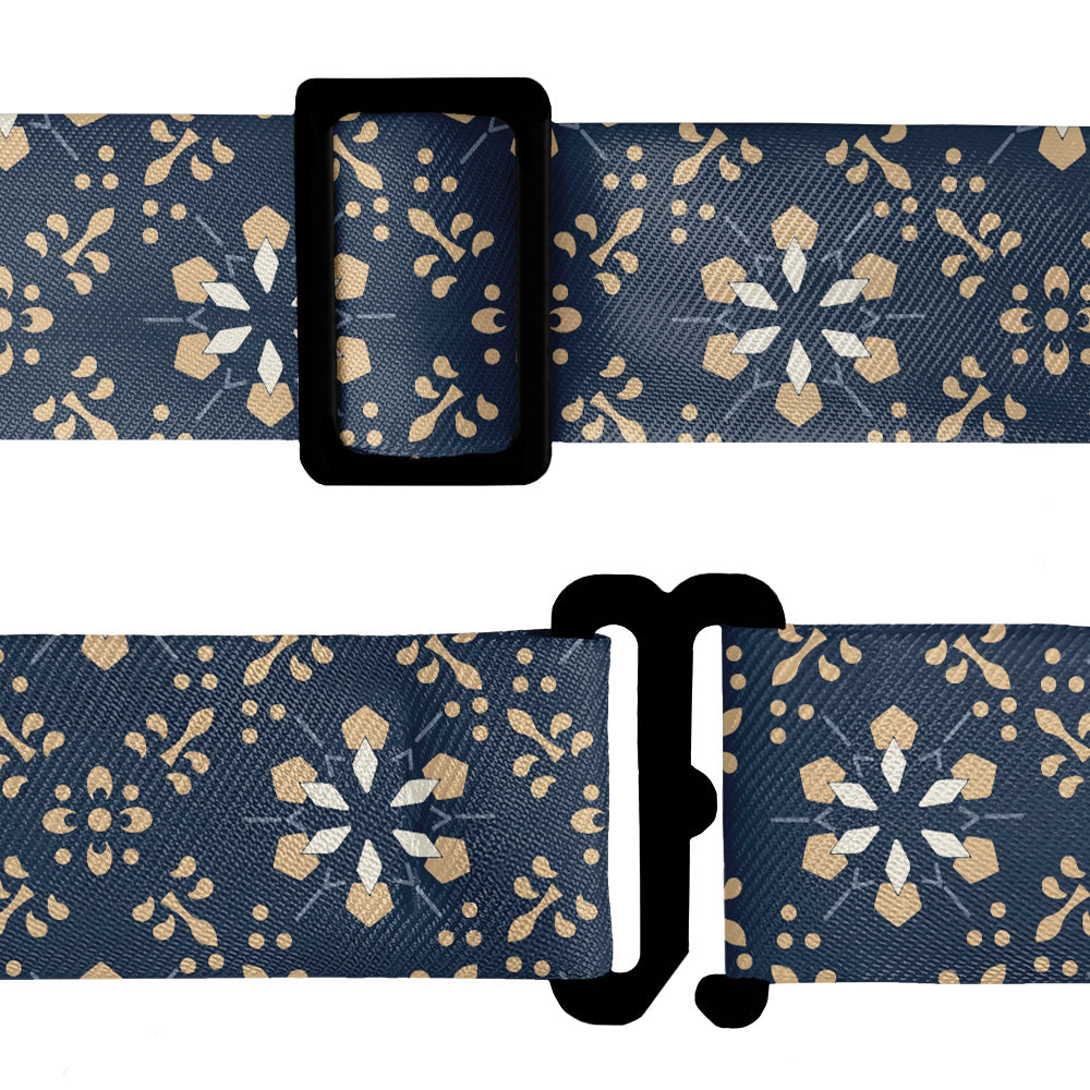 Deco Floral Bow Tie - Bow Tie Hardware - Knotty Tie Co.