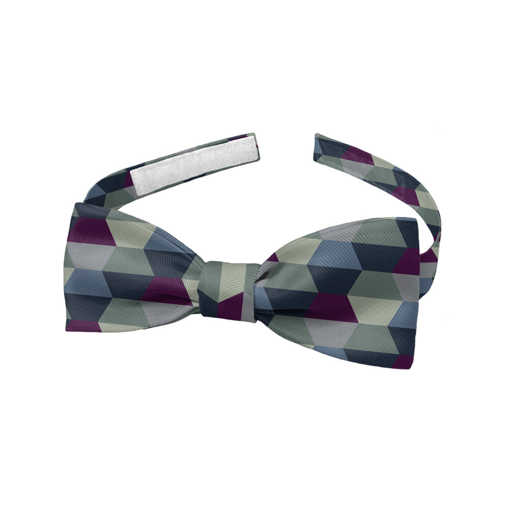 Deco Hex Geometric Bow Tie - Baby Bow Tie - Knotty Tie Co.