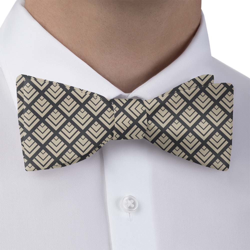 Deco Mites Bow Tie - Self Tie Bow Tie - Knotty Tie Co.