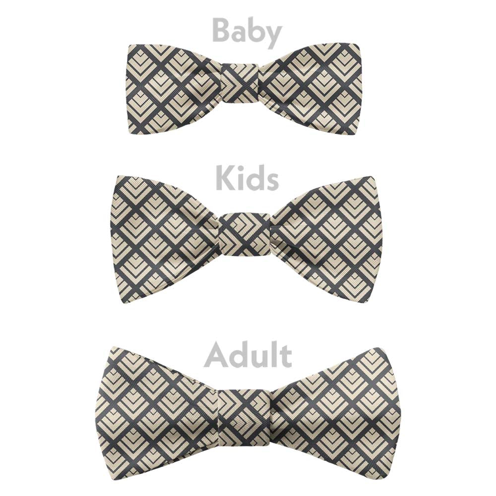 Deco Mites Bow Tie - Bow Sizes - Knotty Tie Co.