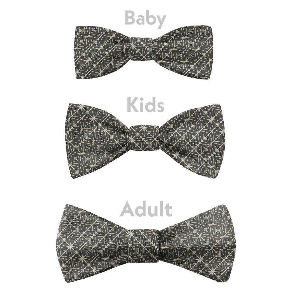 Deco Mosaic Bow Tie - Bow Sizes - Knotty Tie Co.