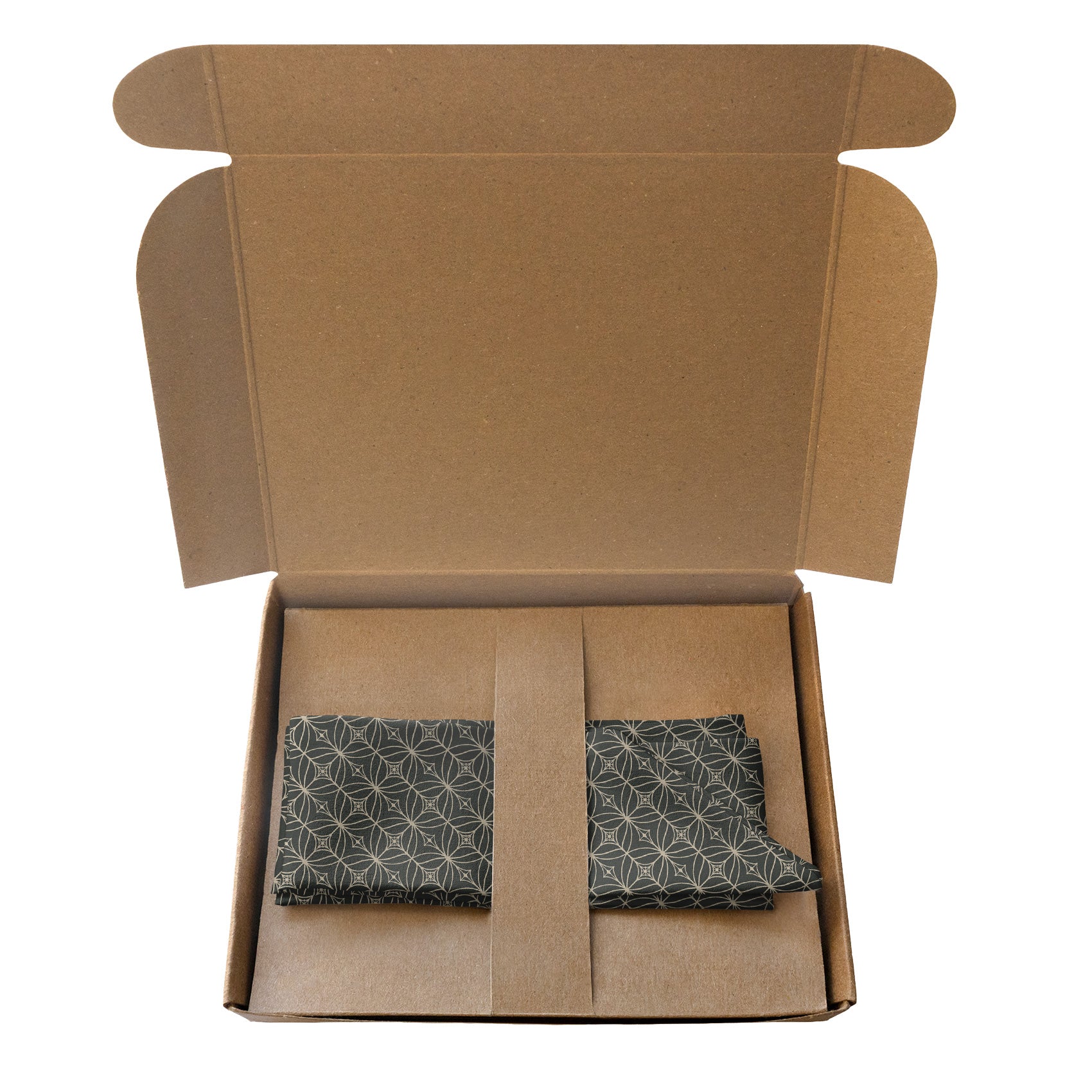 Deco Mosaic Hair Scarf - Packaging - Knotty Tie Co.