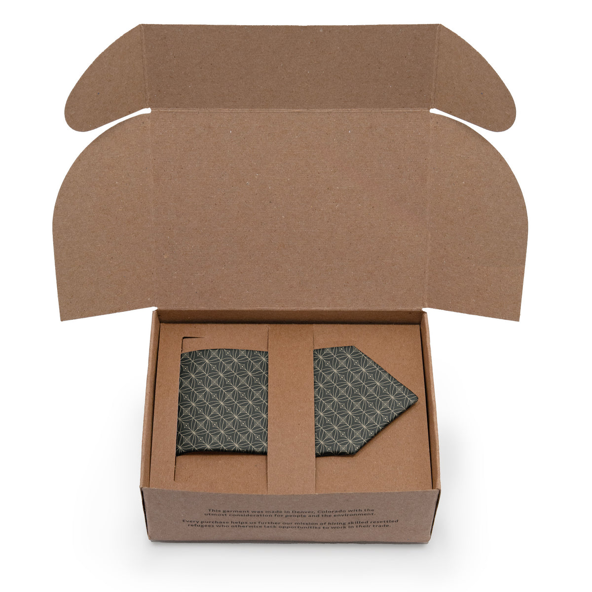 Deco Mosaic Necktie - Packaging - Knotty Tie Co.