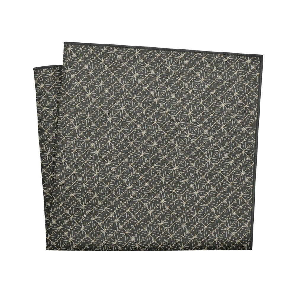 Deco Mosiac Pocket Square - Packaging - Knotty Tie Co.