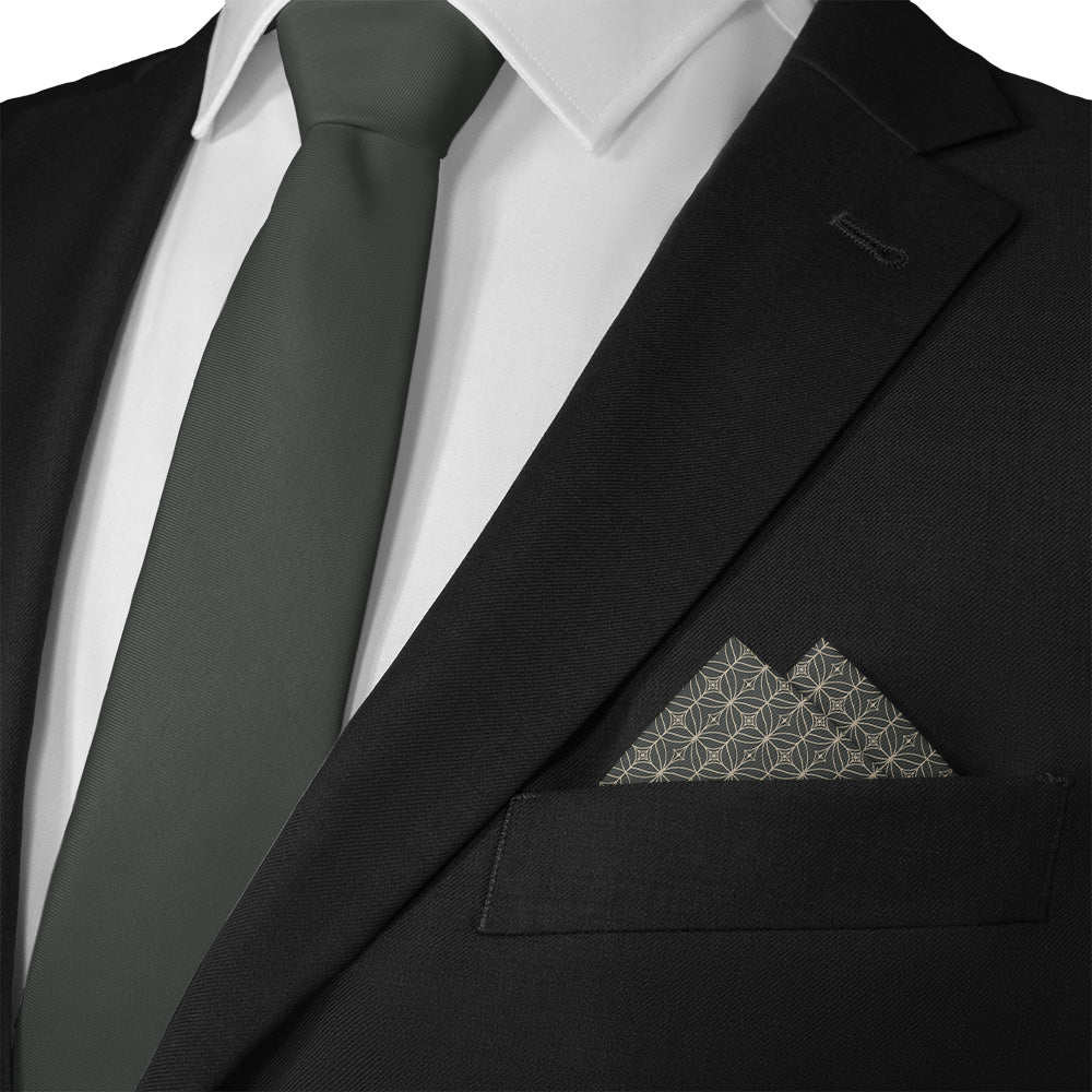 Deco Mosaic Pocket Square - 12" Square - Knotty Tie Co.