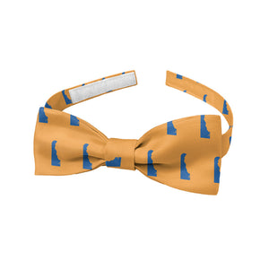 Delaware State Outline Bow Tie - Baby Pre-Tied 9.5-12.5" -  - Knotty Tie Co.