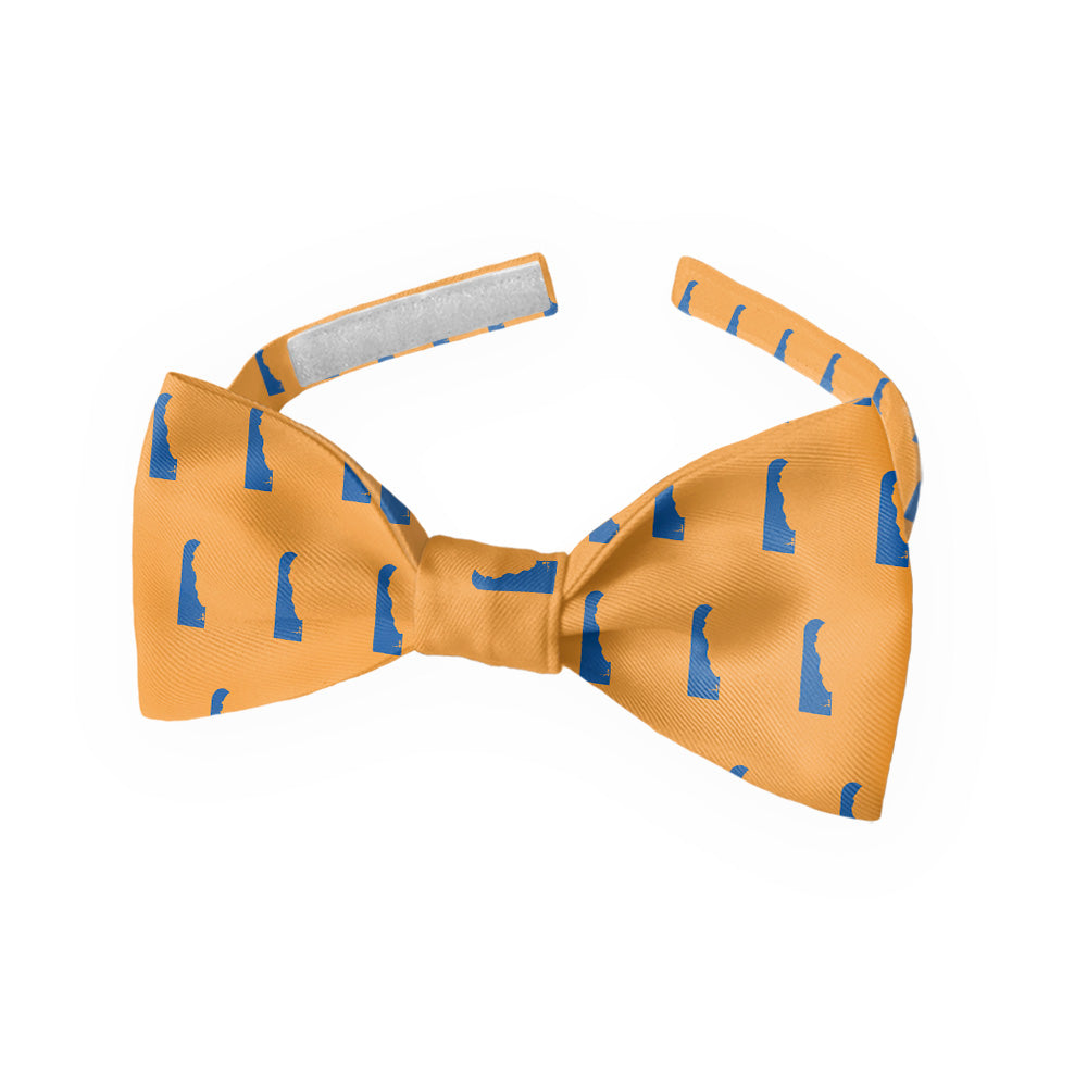 Delaware State Outline Bow Tie - Kids Bow TIe - Knotty Tie Co.