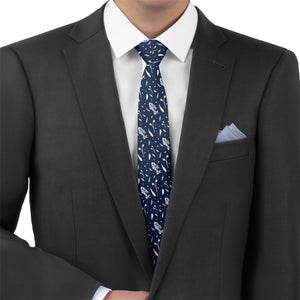 Delicate Floral Necktie - Matching Pocket Square - Knotty Tie Co.