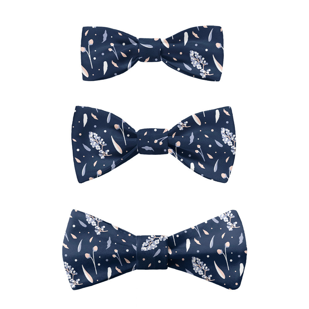 Delicate Floral Bow Tie -  -  - Knotty Tie Co.